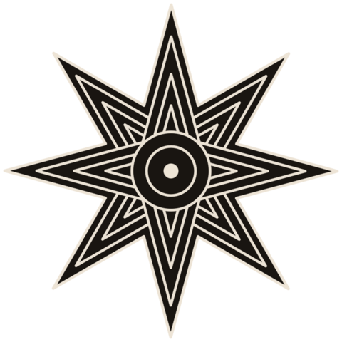 Ishtar's logo - dark